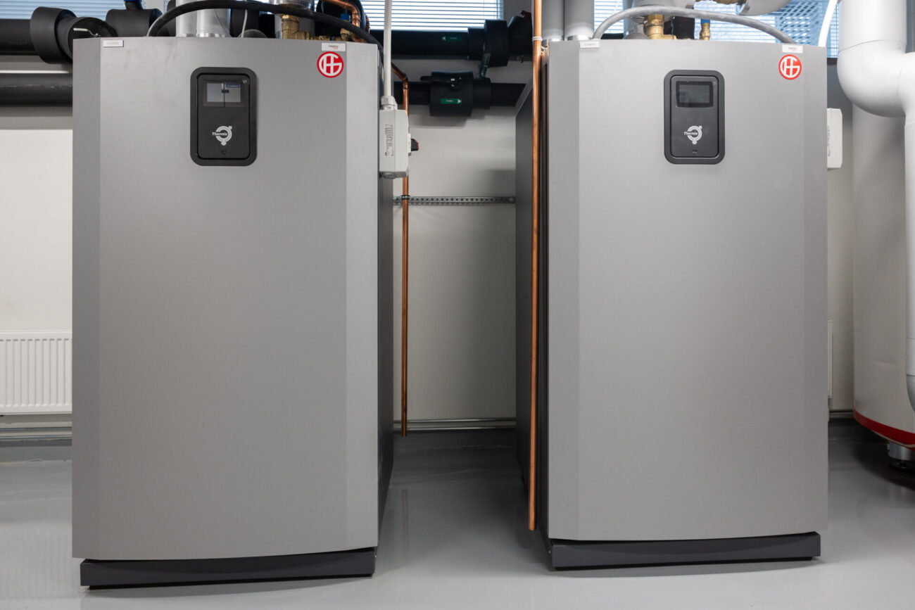 The new heat pumps – the central components of the heat recovery system – enable us to turn waste heat from our production processes into a valuable resource for our facility’s heating needs.