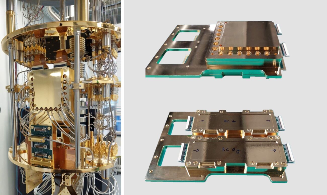 Cryo-CMOS cold finger assembly