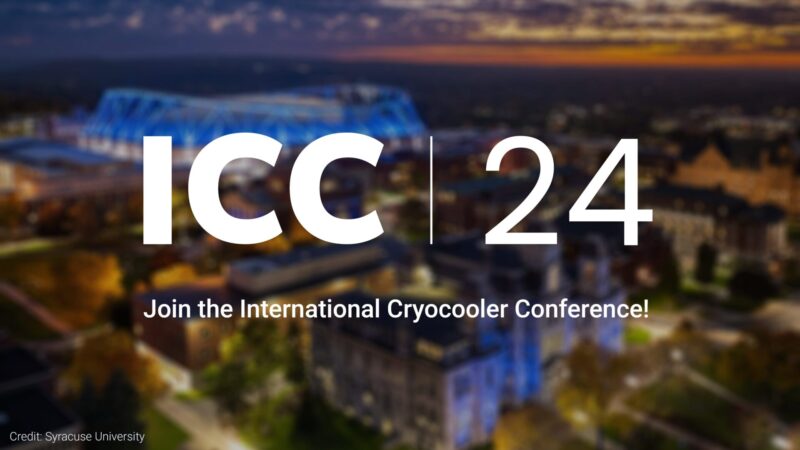 24th International Cryocooler Conference announcement
