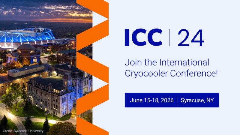 24th International Cryocooler Conference announcement