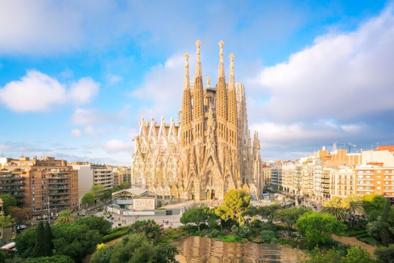 Sagrada de Familia in Barcelona, Spain