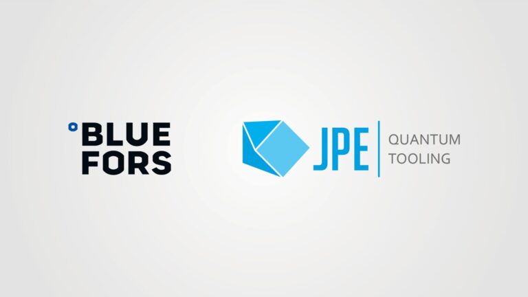 Bluefors and JPE logos