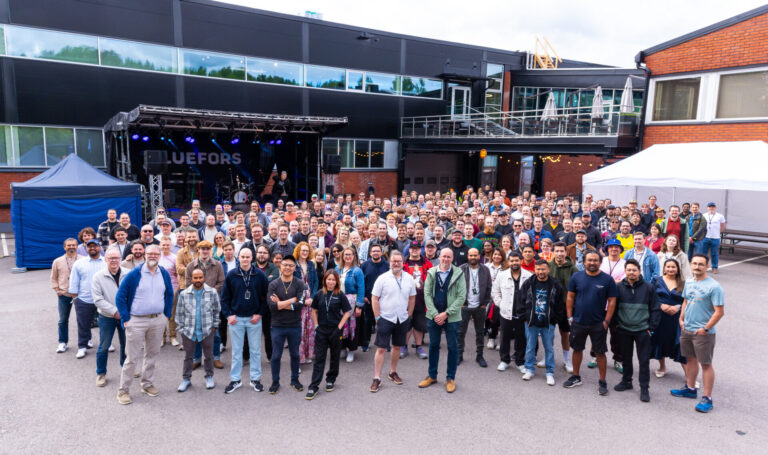 Bluefors Helsinki group photo